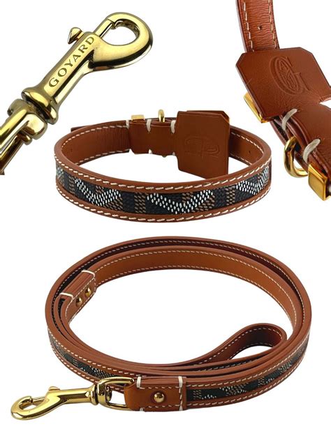 goyard pet collar price|goyard dog collar and leash.